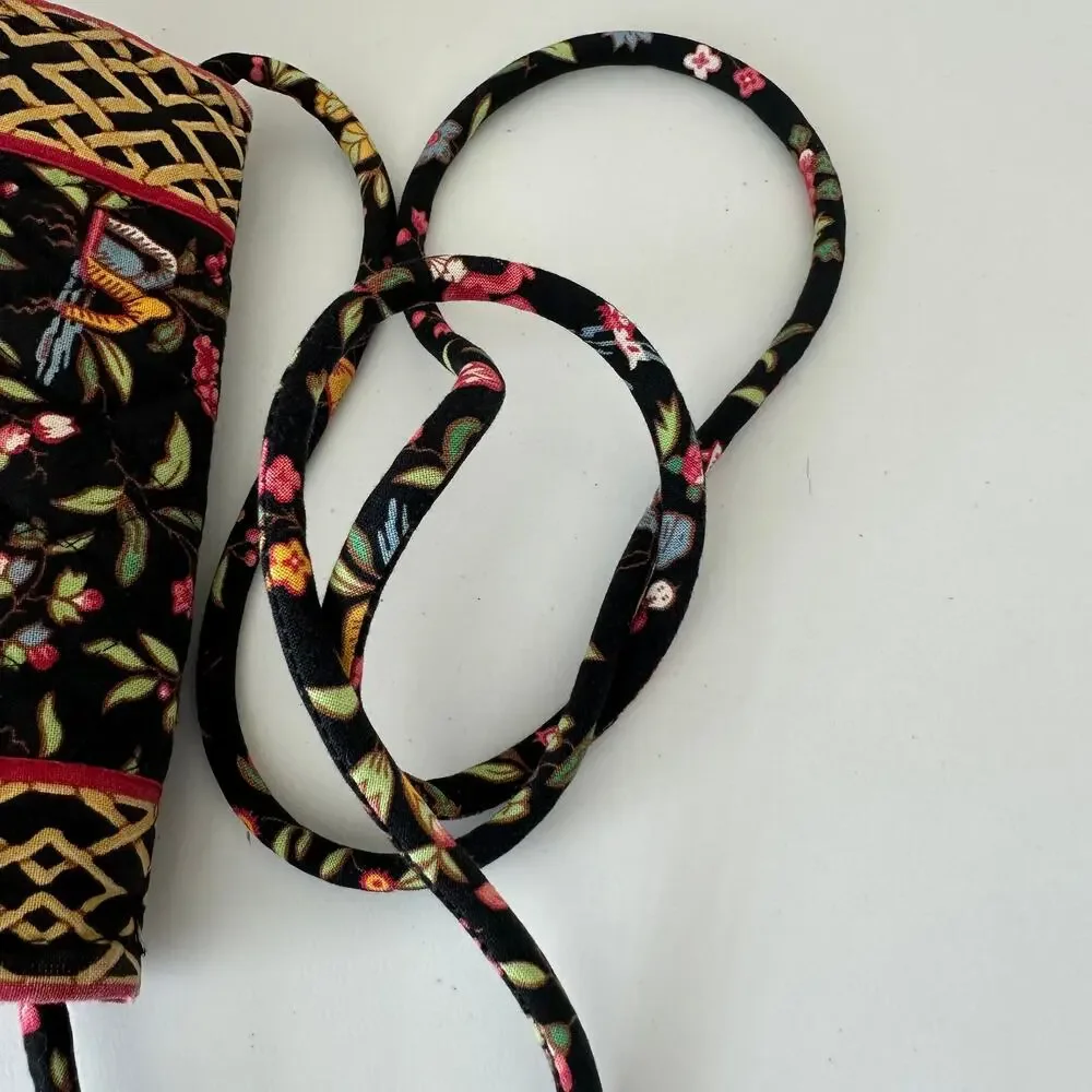 Vera Bradley Vintage Ming Strap Wallet Cotton Lightweight Organizer Crossbody - Picture 9 of 11